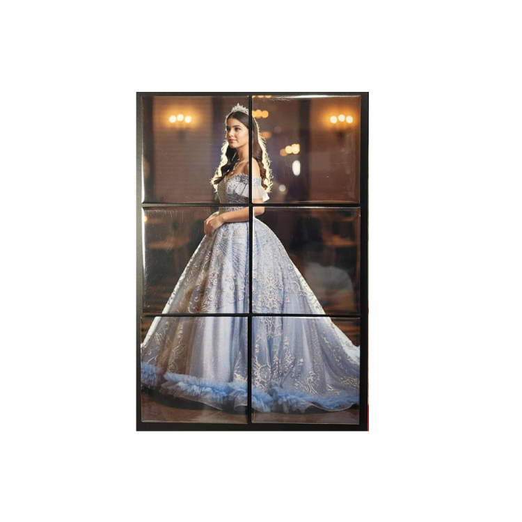 2.5 x 2.5" photo magnets (6pcs) - Collage