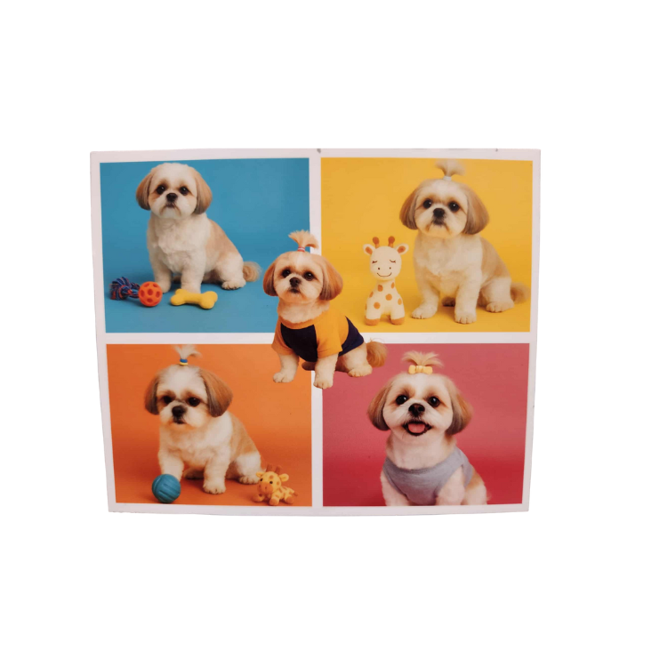 Flexible magnet photo collage 3.5 x 4"