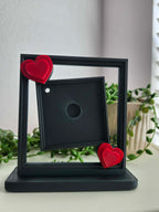 Frame with heart accents