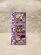 Combo: 3pcs Photo magnets + Floral Inspired Frame