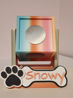 Rotating cube frame - Pawfect Memories  (Base and accessories only)