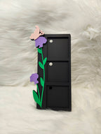 Combo: 3pcs Photo magnets + Floral Inspired Frame