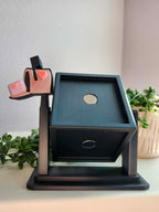 STL - Rotating Cube Frame (Holds 4 Photo Magnets)