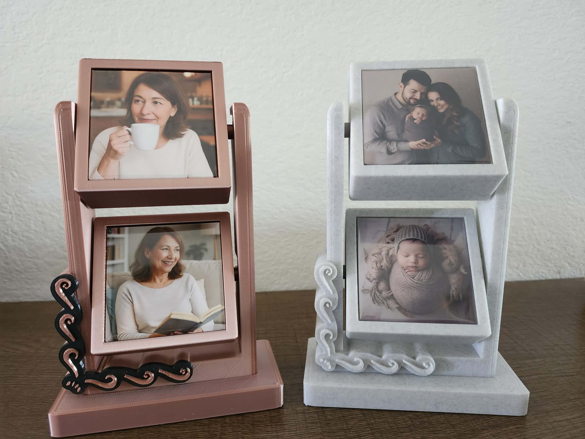 Rotating Frame Tower – Double Sided (Holds 4 Photo Magnets)