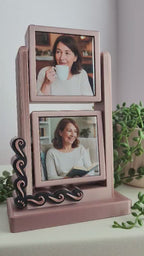 Rotating Frame Tower – Double Sided (Holds 4 Photo Magnets)